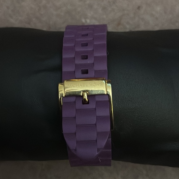 MICHAEL KORS, Chronograph Quartz Purple Dial Ladies Watch, MK5294 - Picture 8 of 13